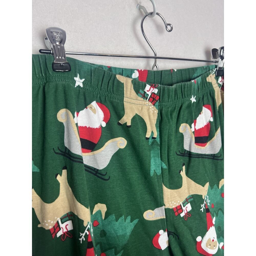 Carter's Adult XL Christmas Pajama Set Long Sleeve Long Pants Sleepwear Santa - Picture 11 of 15